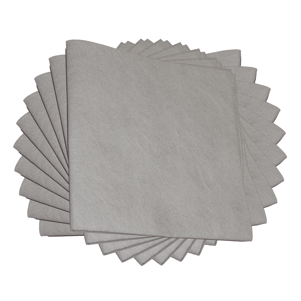 10 Stk cleantowel grau
